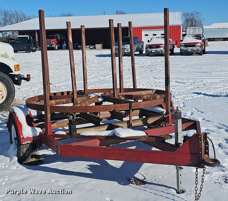 image for item NP9313 2012 Shop built reel trailer