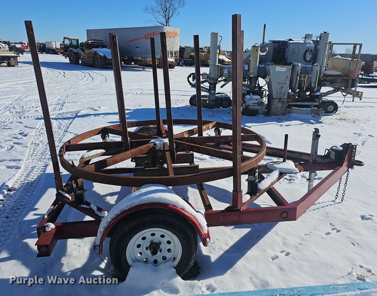 image for item NP9313 2012 Shop built reel trailer