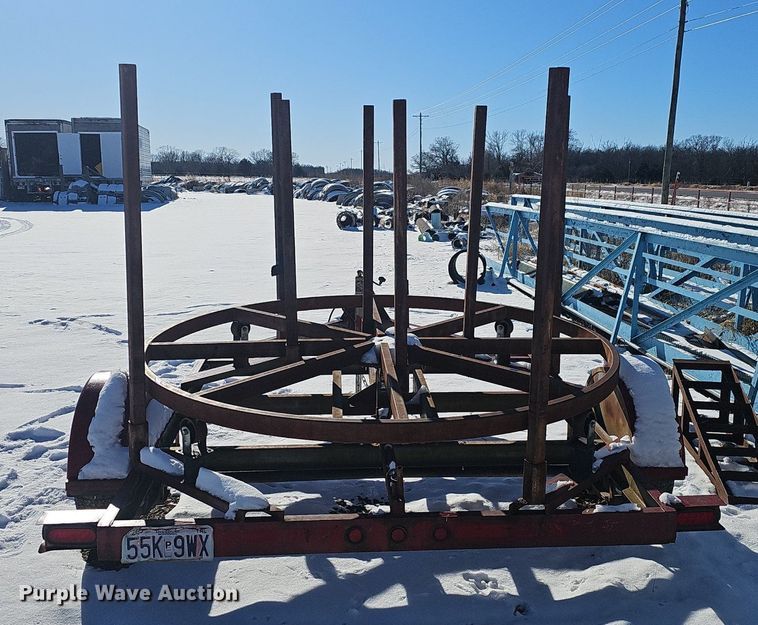 image for item NP9313 2012 Shop built reel trailer