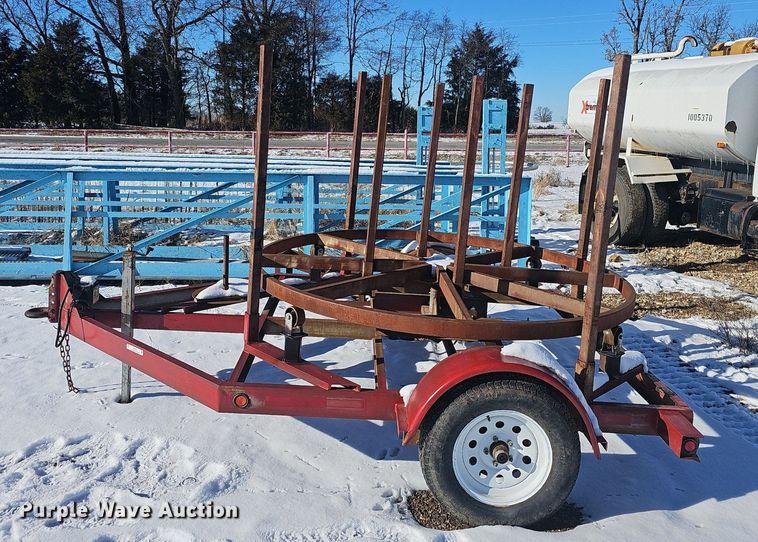 image for item NP9313 2012 Shop built reel trailer