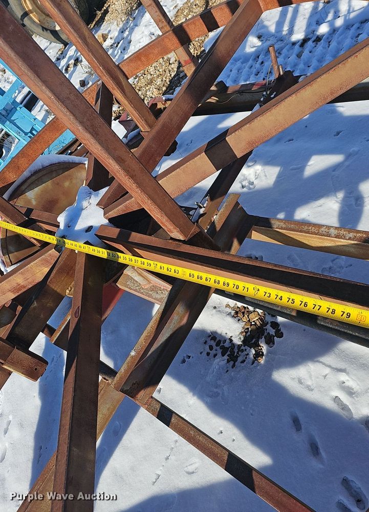 image for item NP9313 2012 Shop built reel trailer