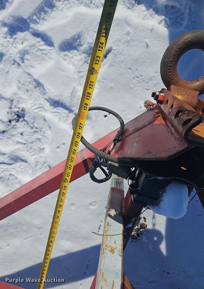 image for item NP9313 2012 Shop built reel trailer