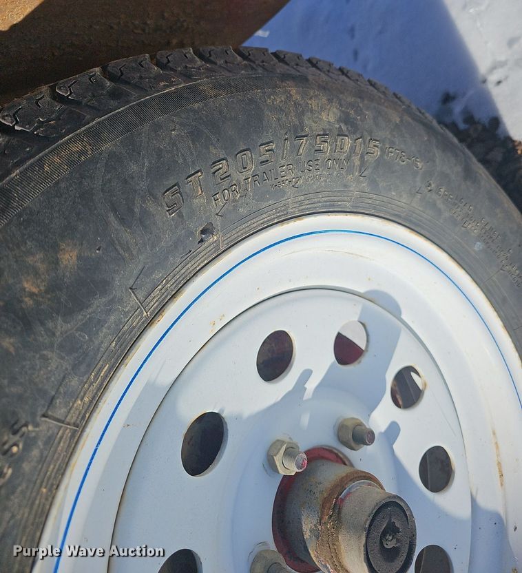 image for item NP9313 2012 Shop built reel trailer