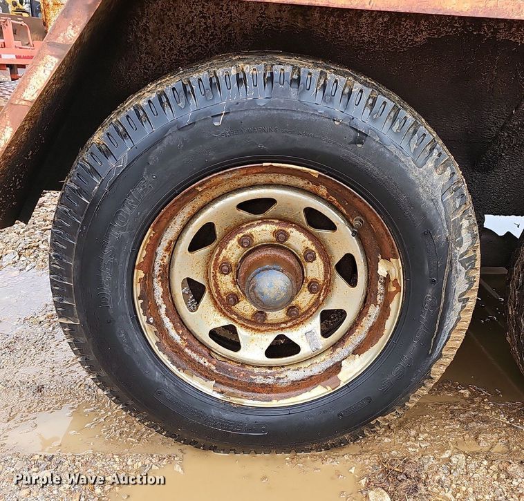 image for item NP9314 1997 Fleming T510 vacuum trailer