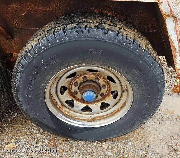 image for item NP9314 1997 Fleming T510 vacuum trailer