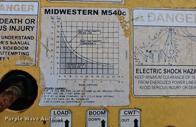 image for item NP9319 1994 Caterpillar D4H XL pipelayer