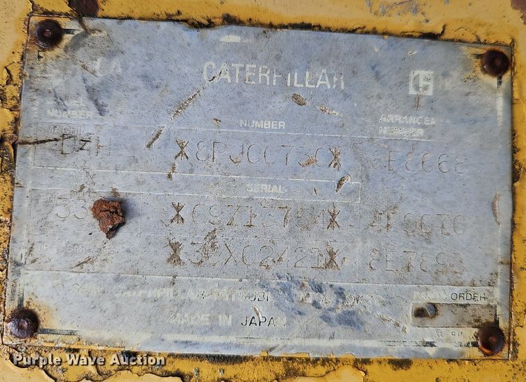 image for item NP9319 1994 Caterpillar D4H XL pipelayer