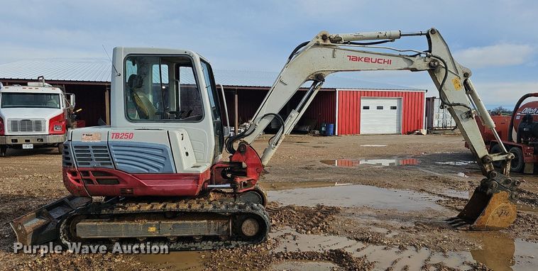image for item NP9323 2012 Takeuchi  TB250 mini excavator