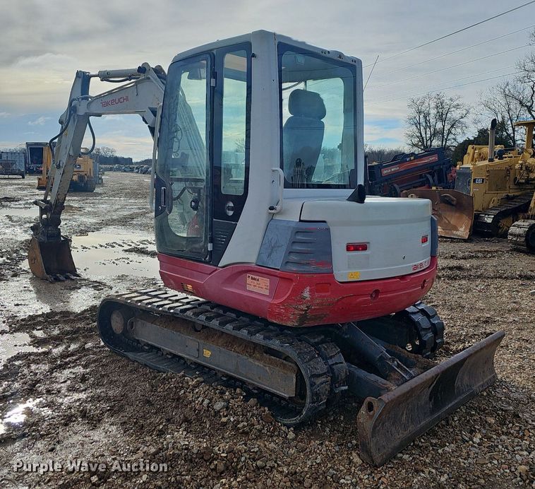 image for item NP9323 2012 Takeuchi  TB250 mini excavator
