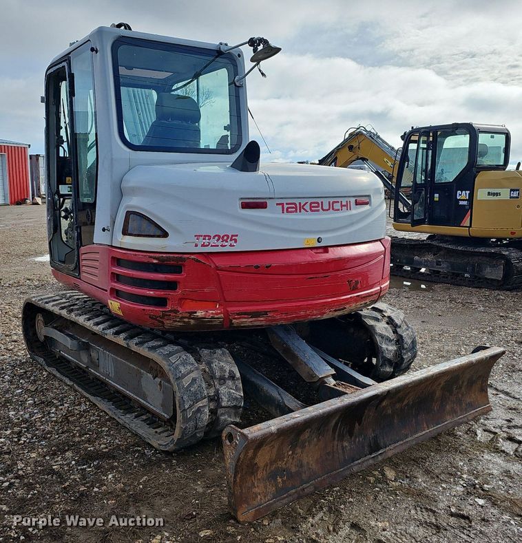 image for item NP9324 2013 Takeuchi  TB285 mini excavator