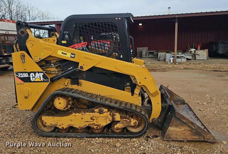 image for item NP9327 2014 Caterpillar 259D tracked skid steer loader