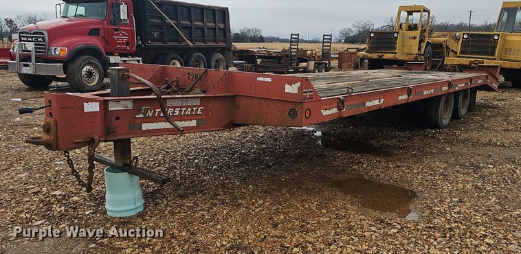 image for item NP9351 2000 Interstate  equipment trailer