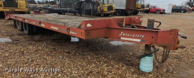 image for item NP9351 2000 Interstate  equipment trailer