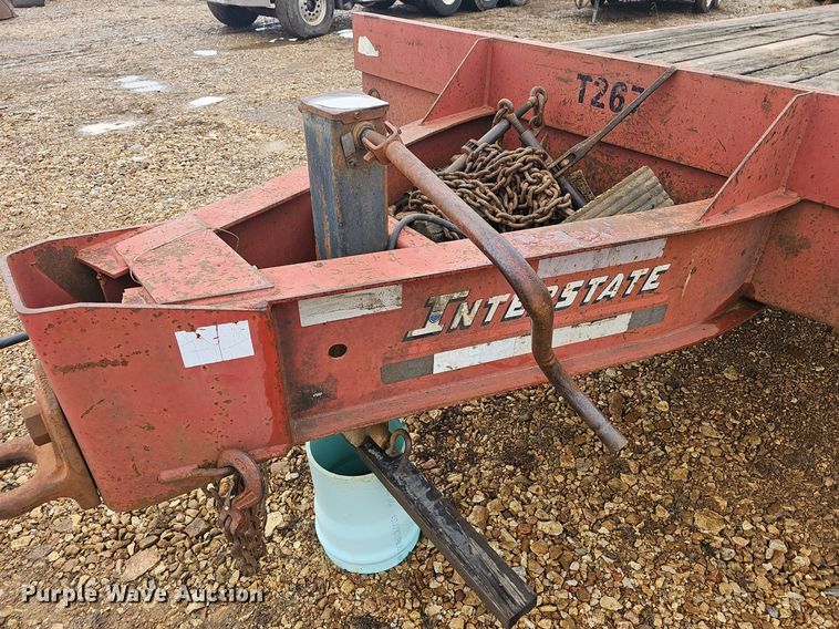 image for item NP9351 2000 Interstate  equipment trailer