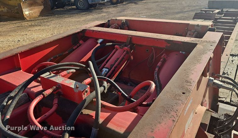 image for item NP9366 1997 Talbert lowboy equipment trailer