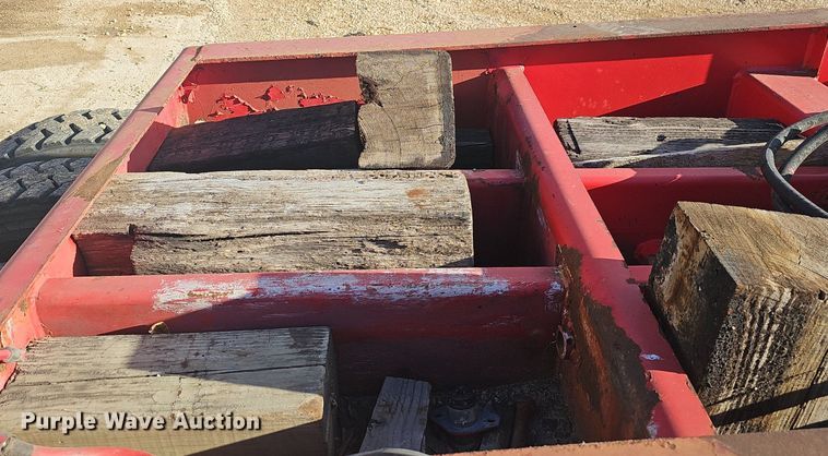 image for item NP9366 1997 Talbert lowboy equipment trailer