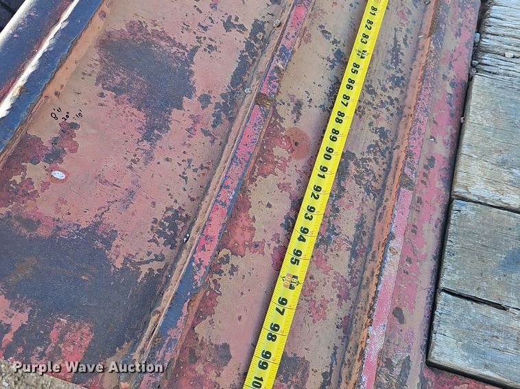 image for item NP9366 1997 Talbert lowboy equipment trailer