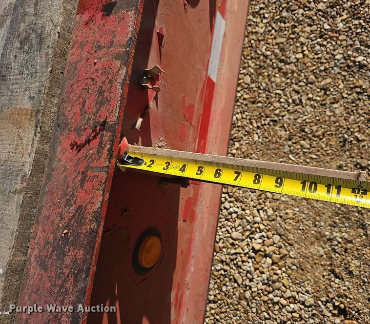 image for item NP9366 1997 Talbert lowboy equipment trailer