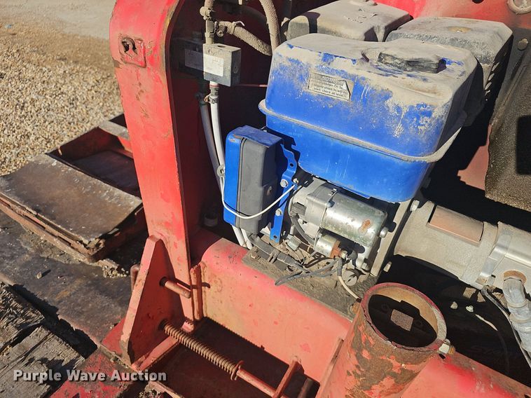 image for item NP9366 1997 Talbert lowboy equipment trailer