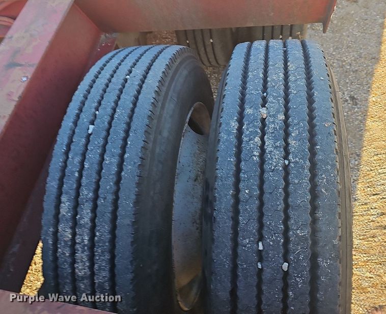 image for item NP9366 1997 Talbert lowboy equipment trailer