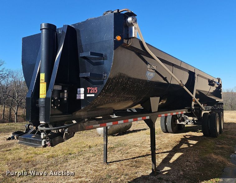 image for item NP9368 2018 Brazos end dump trailer