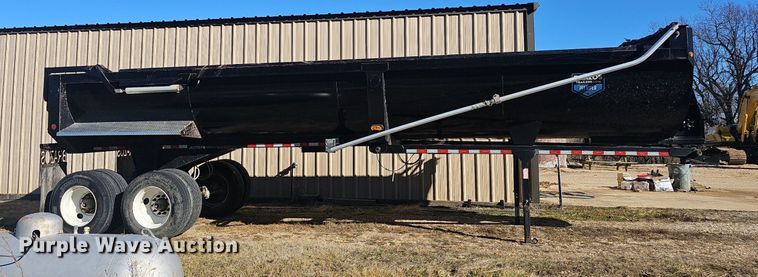 image for item NP9368 2018 Brazos end dump trailer