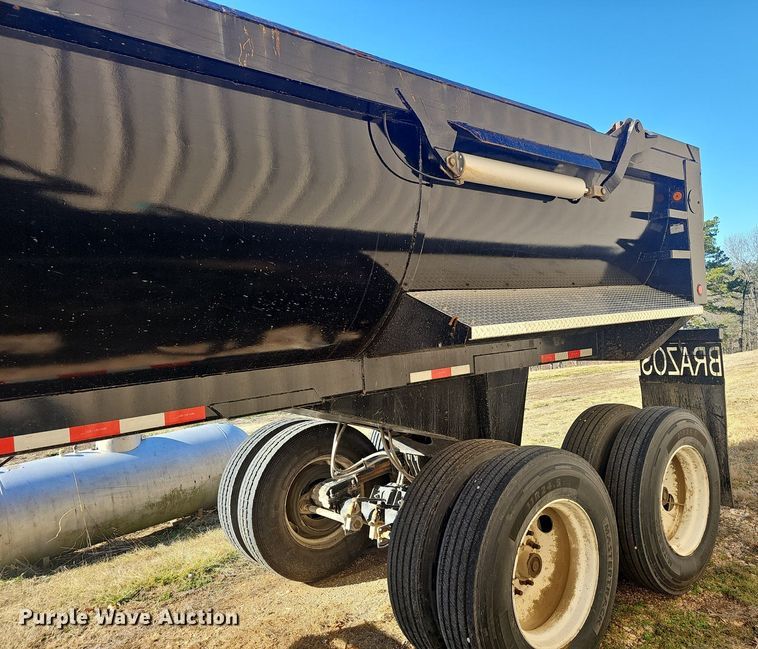 image for item NP9368 2018 Brazos end dump trailer