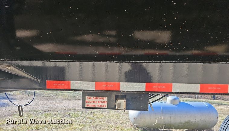 image for item NP9368 2018 Brazos end dump trailer