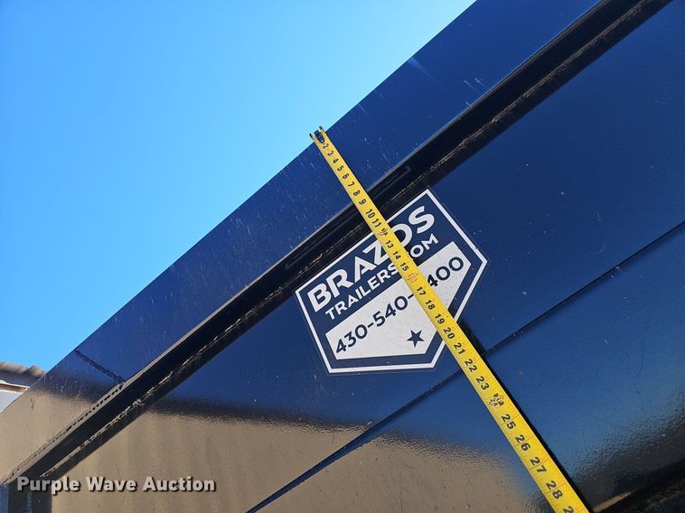 image for item NP9368 2018 Brazos end dump trailer