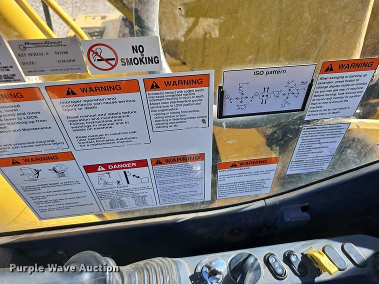 image for item NP9370 2019 Komatsu PC210LC-11 excavator