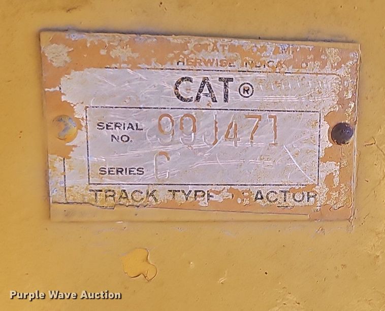 image for item NP9374 1968 Caterpillar D6C dozer