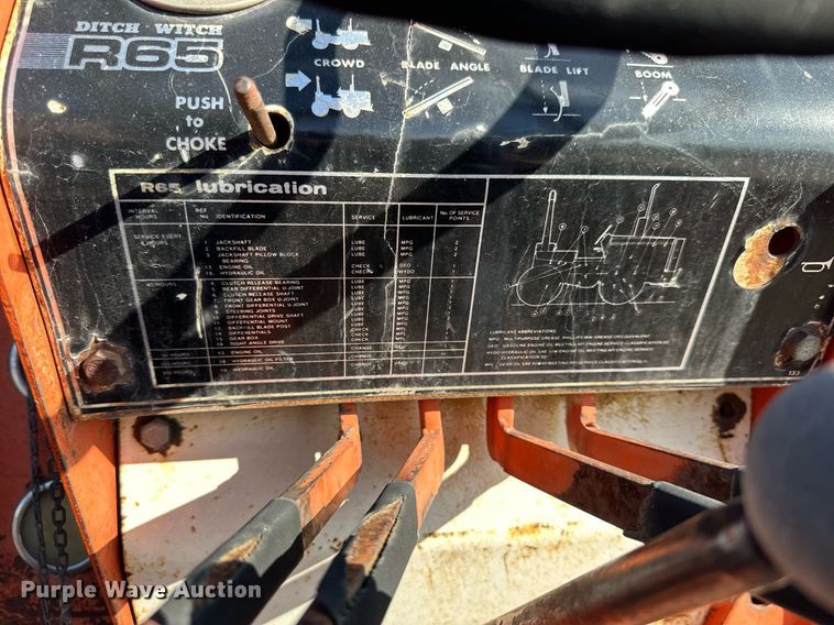 image for item NS9206 Ditch Witch  R65 trencher