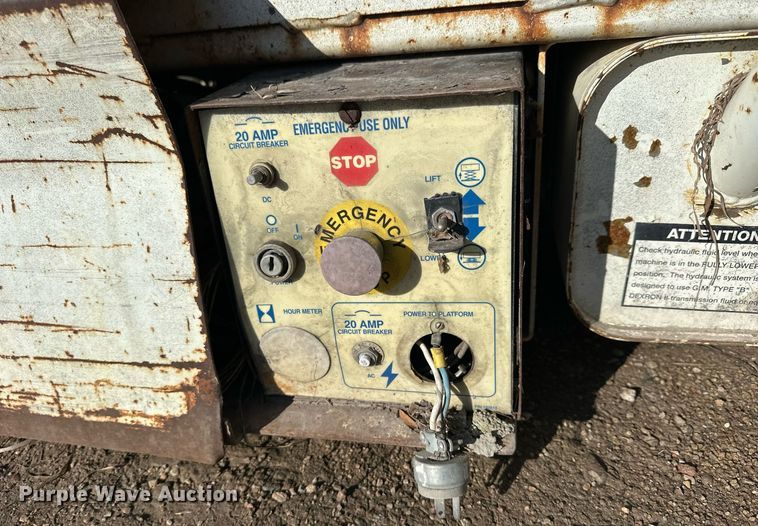 image for item NS9207 Marklift CH20NEP scissor lift