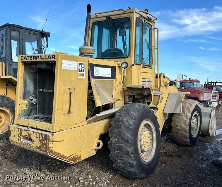 image for item NS9213 1984 Caterpillar 926 wheel loader