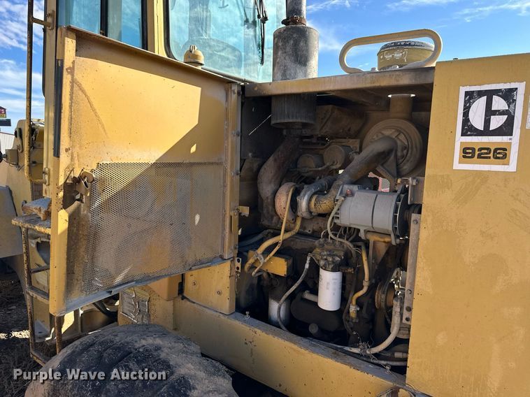 image for item NS9213 1984 Caterpillar 926 wheel loader
