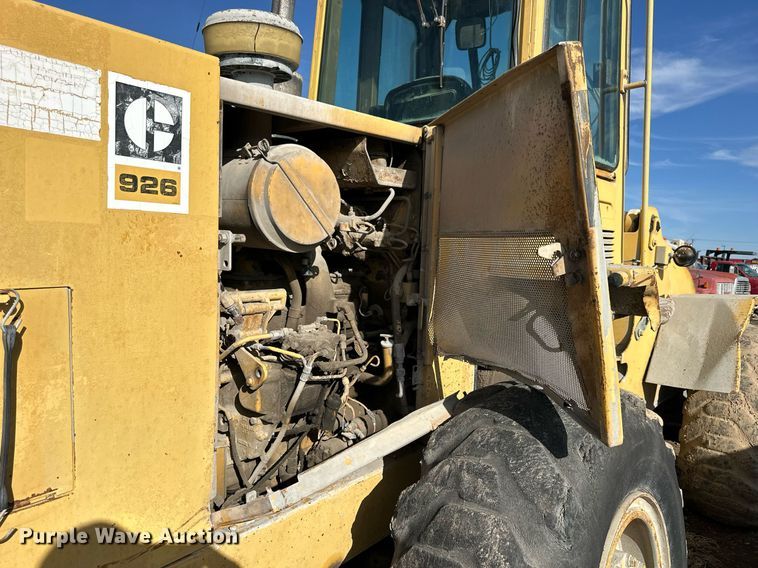 image for item NS9213 1984 Caterpillar 926 wheel loader