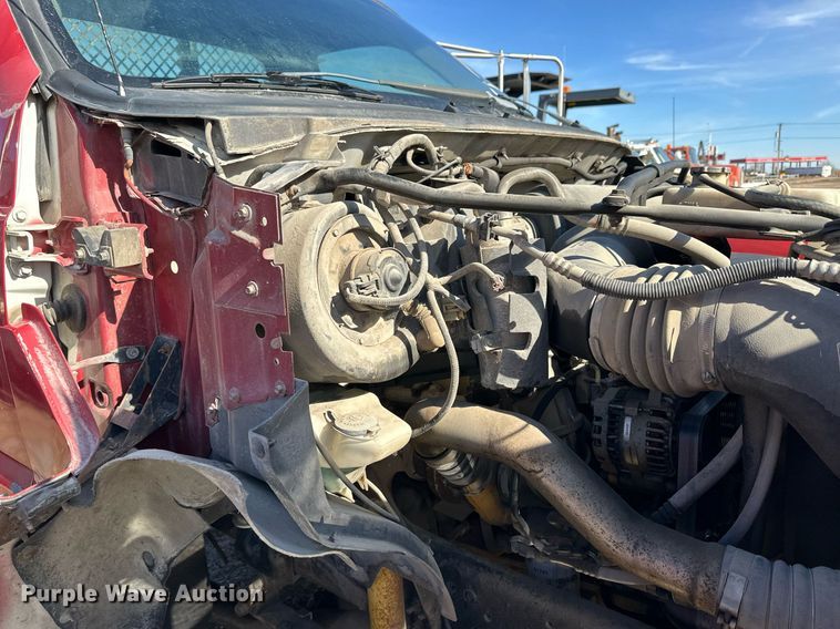 image for item NS9217 2000 Ford F650 Super Duty dump flatbed truck