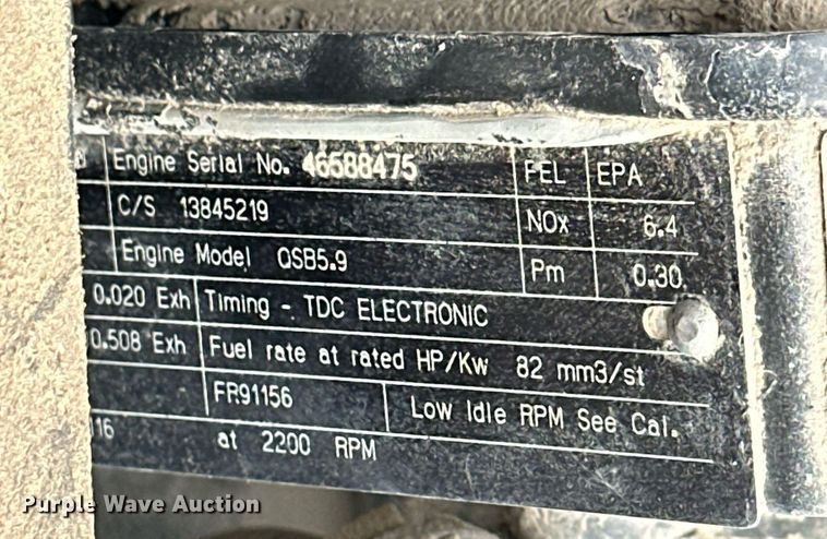 image for item NS9219 2005 Ingersoll Rand SD122F TF single drum vibratory roller