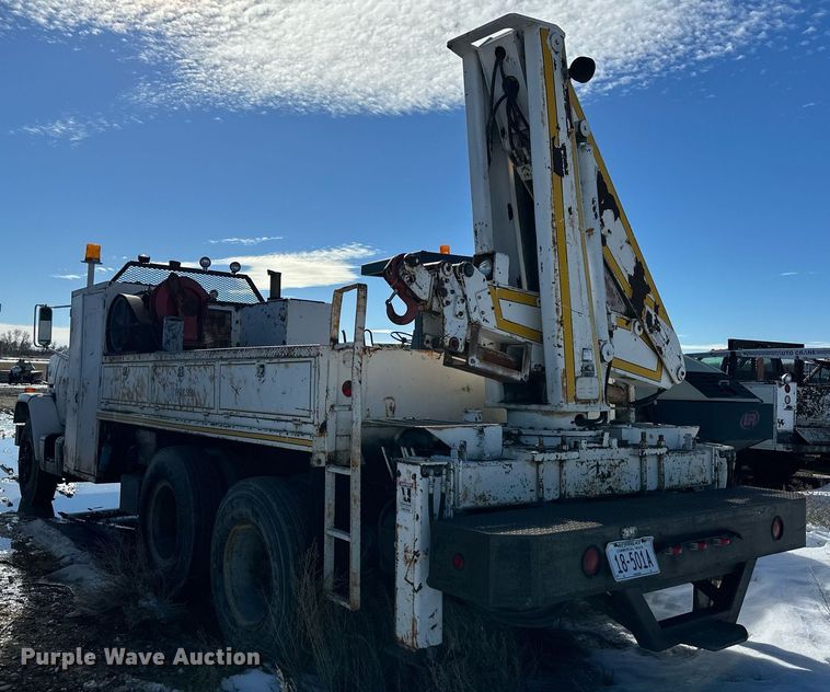 image for item NS9221 1982 GMC  Brigadier crane truck