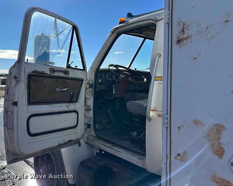 image for item NS9221 1982 GMC  Brigadier crane truck