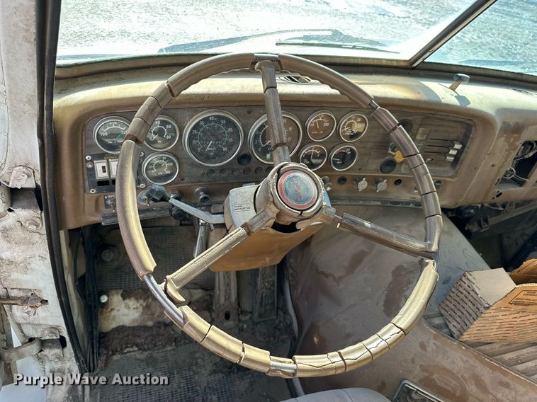 image for item NS9221 1982 GMC  Brigadier crane truck