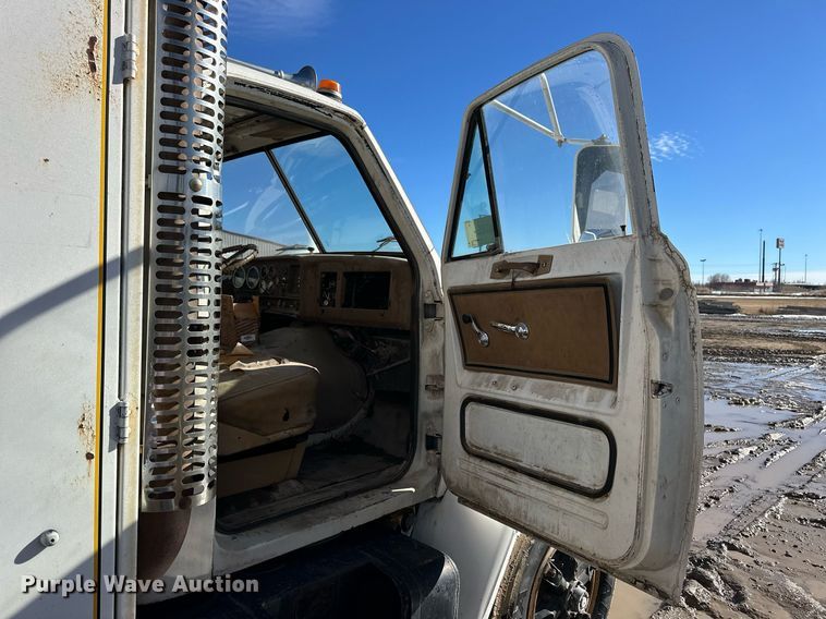 image for item NS9221 1982 GMC  Brigadier crane truck