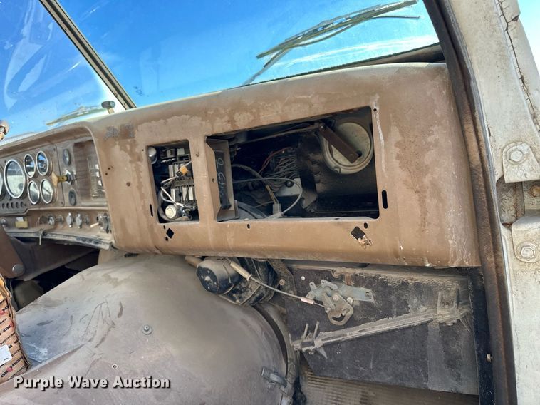 image for item NS9221 1982 GMC  Brigadier crane truck