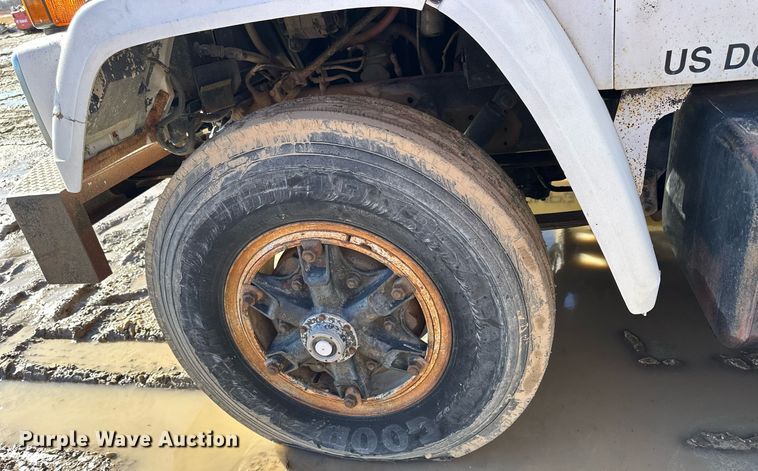 image for item NS9221 1982 GMC  Brigadier crane truck