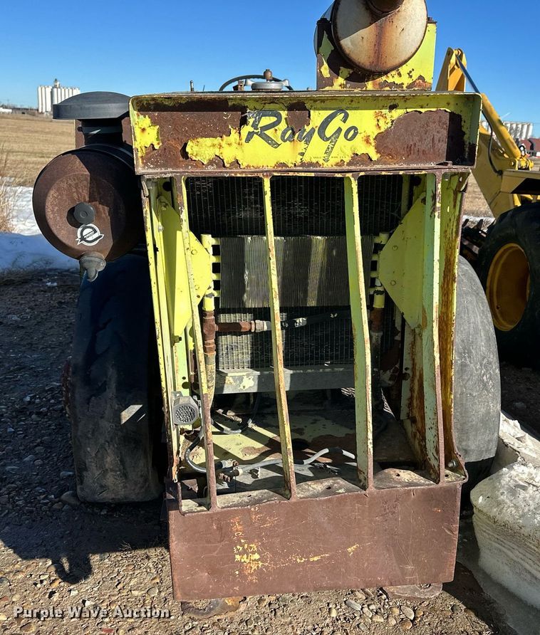 image for item NS9225 Raygo Rustler single drum vibratory roller