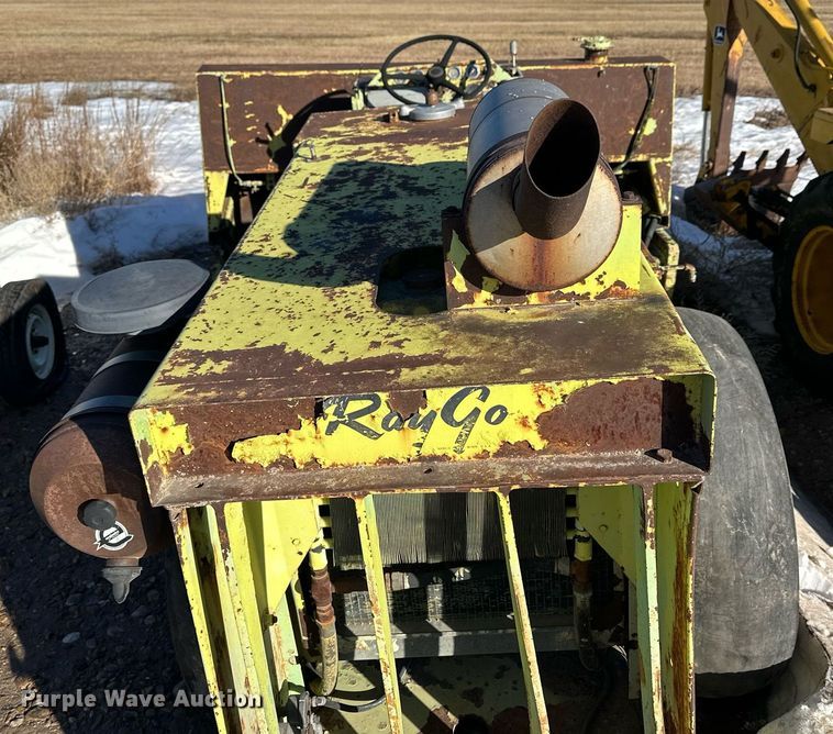 image for item NS9225 Raygo Rustler single drum vibratory roller