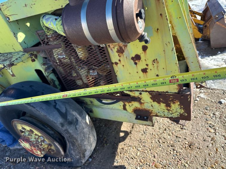 image for item NS9225 Raygo Rustler single drum vibratory roller