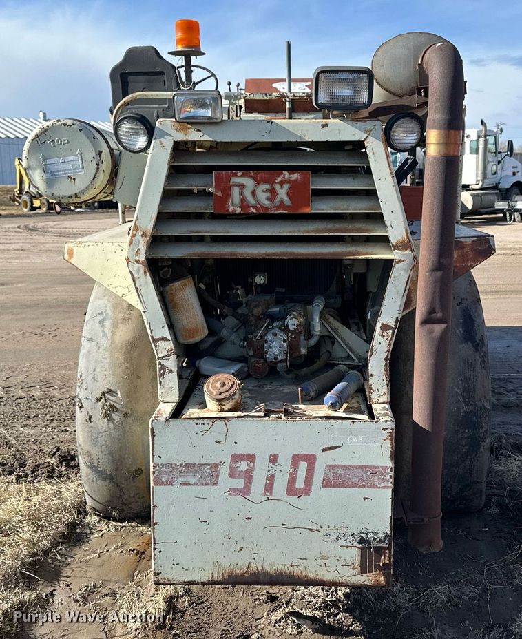 image for item NS9233 Rex SP910 single drum vibratory roller