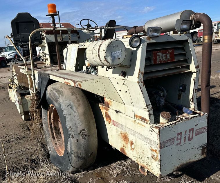 image for item NS9233 Rex SP910 single drum vibratory roller