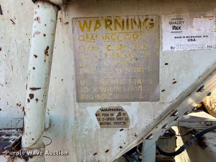 image for item NS9233 Rex SP910 single drum vibratory roller